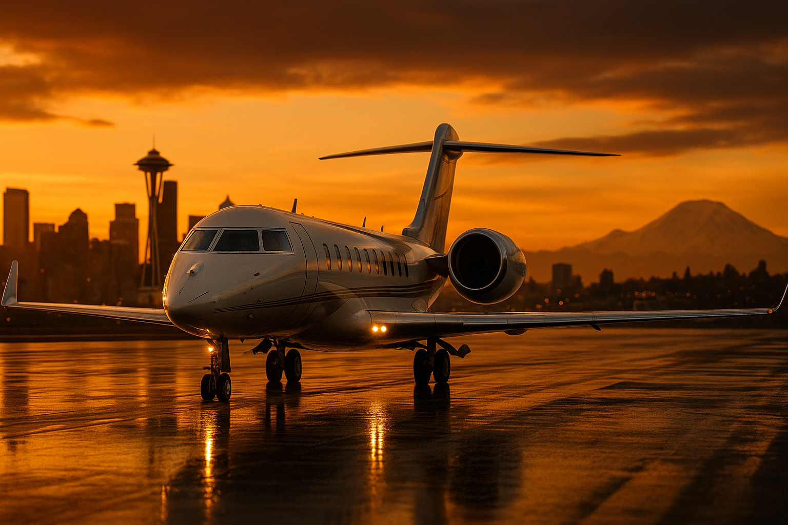 Can Private Jets Land in Seattle: Capacity, Layout & Specs