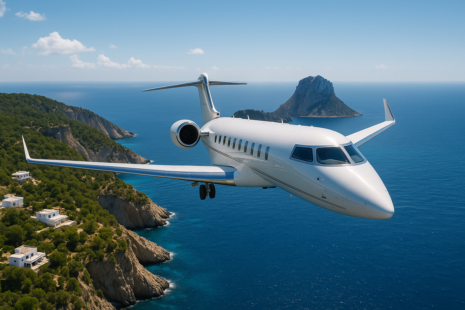 How to Charter a Private Jet from London to Ibiza: Cost, Time & Process