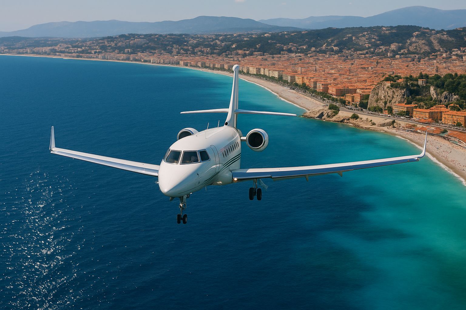 How to Charter a Private Jet from London to Nice: Cost, Time & Process