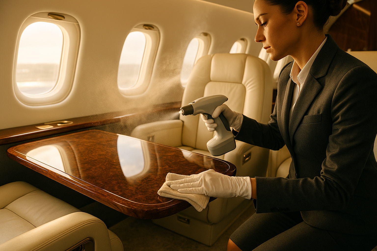 Hygiene and Sanitation Standards on Private Jets: Complete Guide