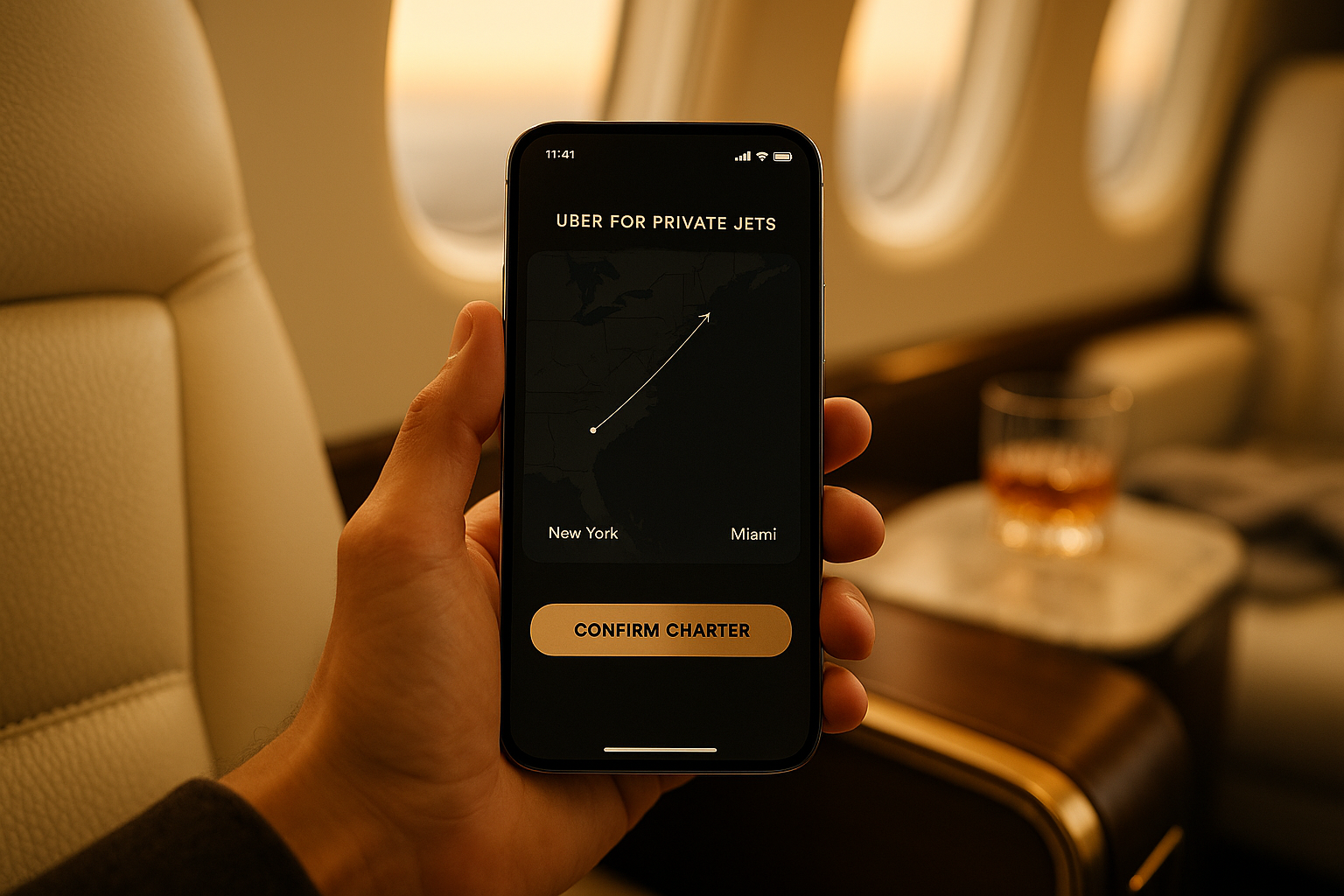 Uber for Private Jets App: How It Works (2026)