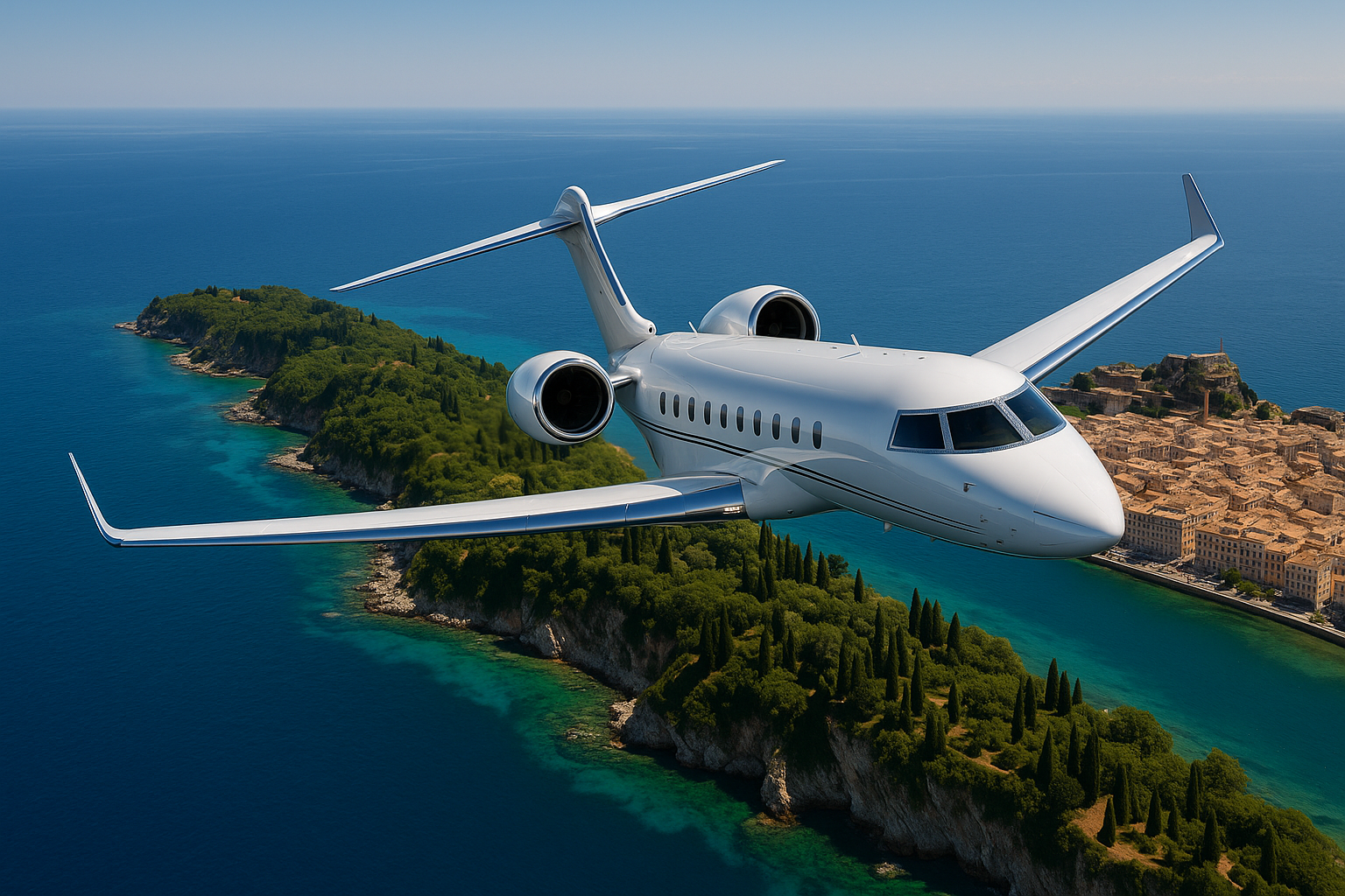 Private Jet to Corfu: Complete Guide